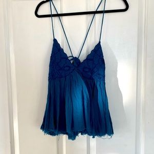 women's free people boho tank top